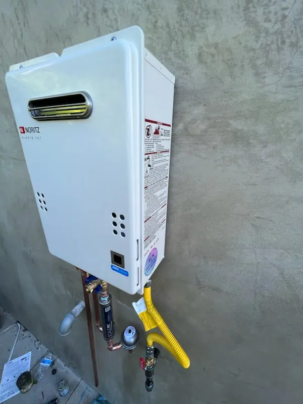Tankless water heater installation for Rumford homes